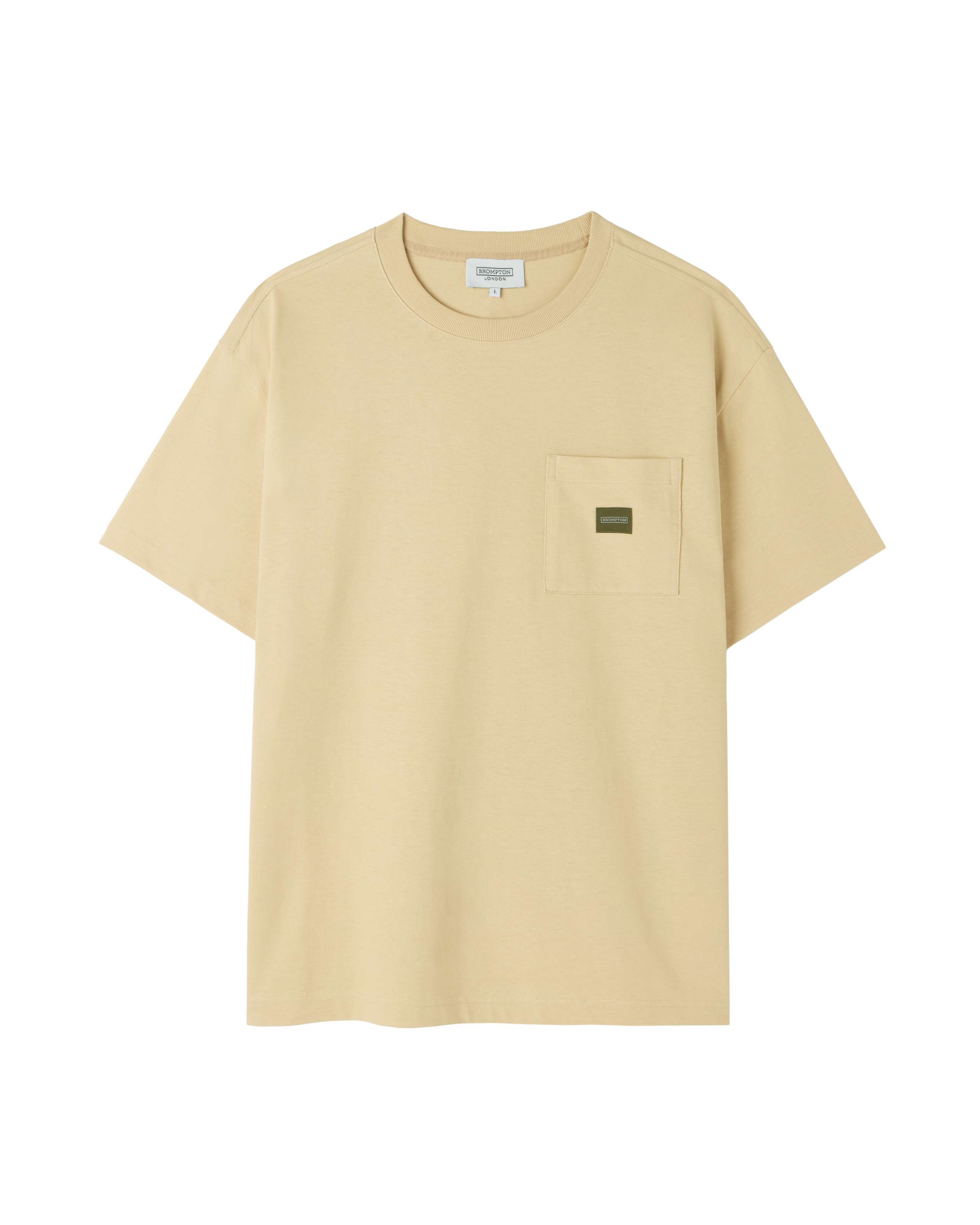 BROMPTON LONDON]BROMPTON BICYCLE GRAPHIC T-SHIRT - BEIGE