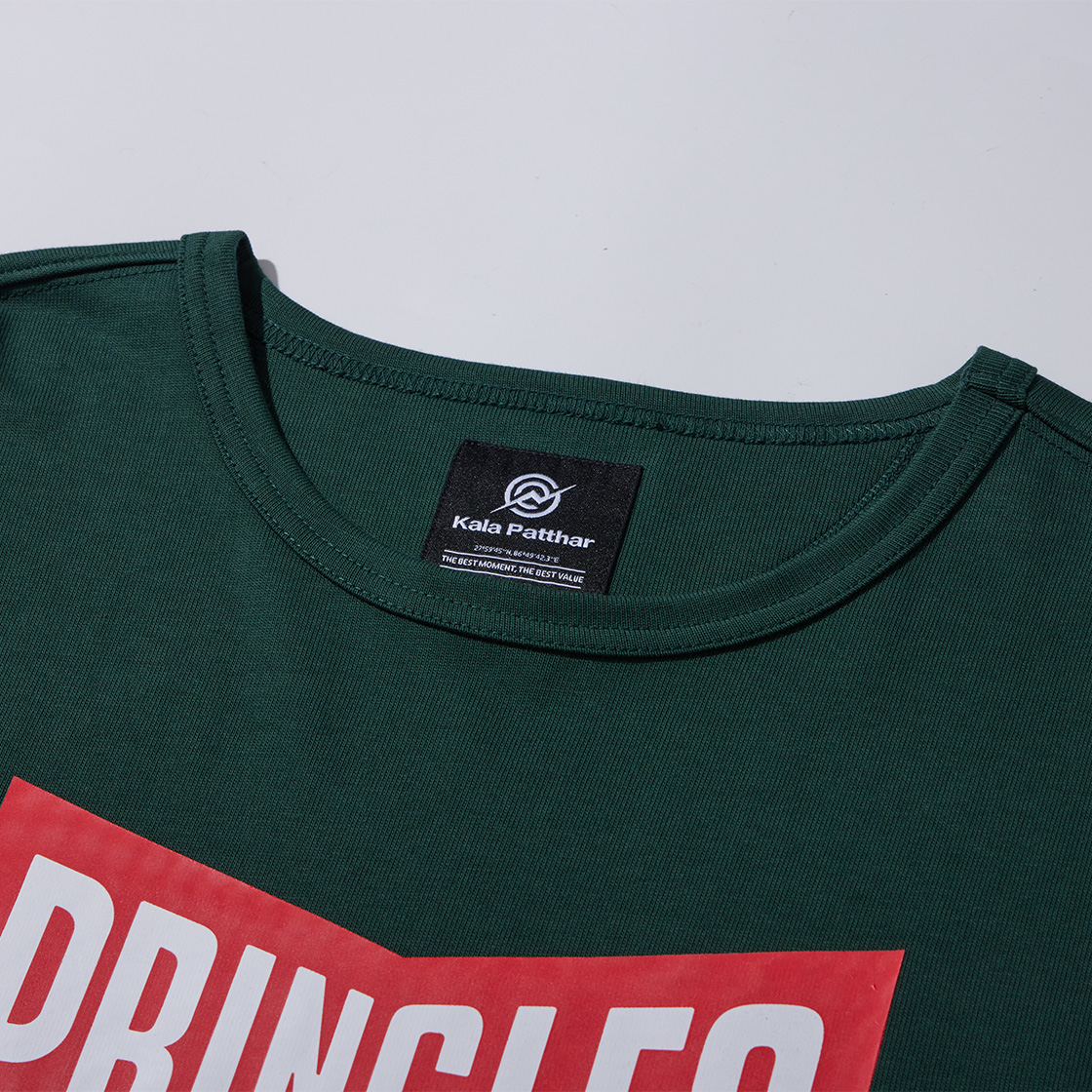KALA PATTHAR][PRINGLES X KALAPATTHAR] Bowtie T-Shirt - Green