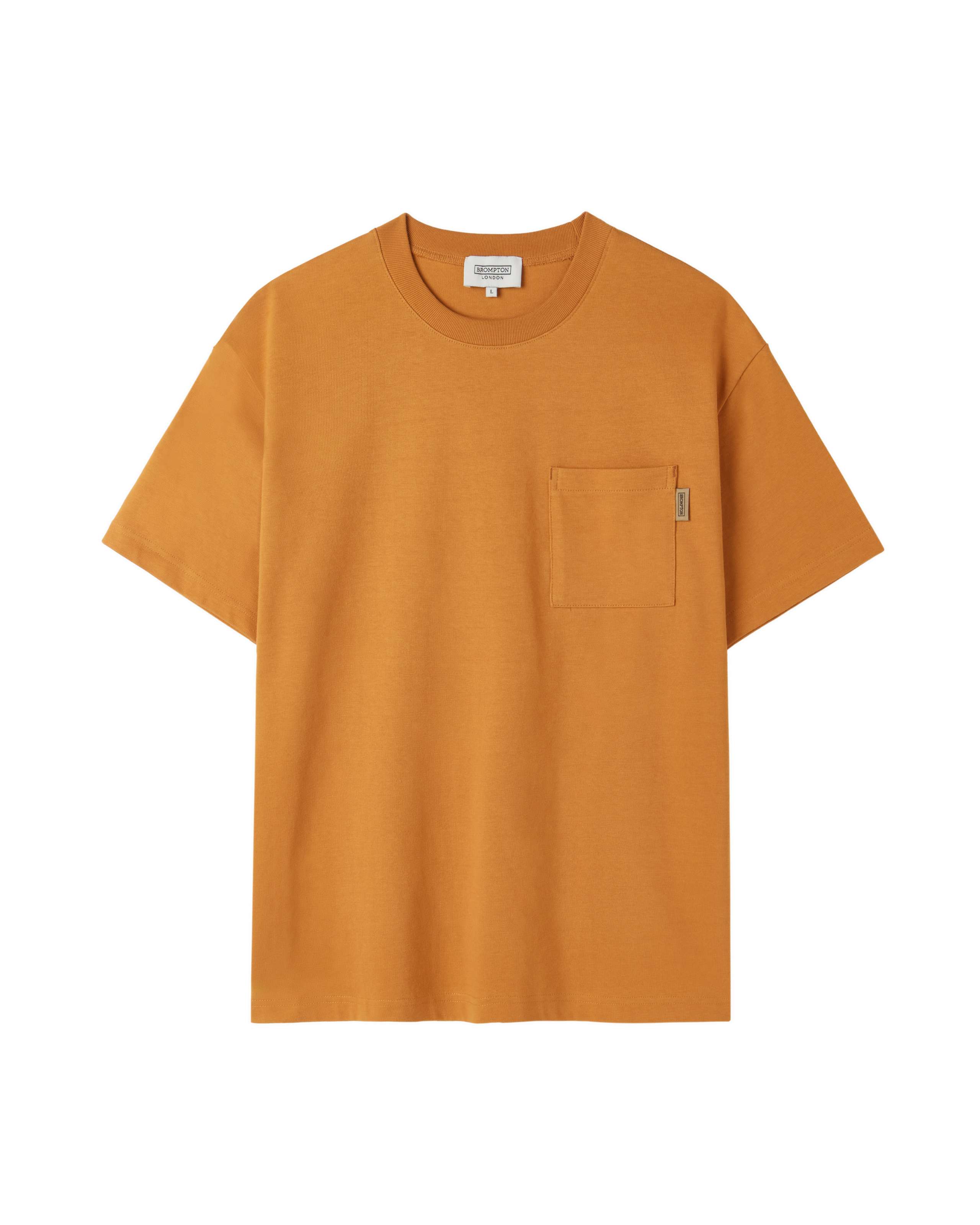 BROMPTON LONDON★WAFFLE ROUND T-SHIRT_2色 BROMPTON LONDON]BROMPTON BICYCLE GRAPHIC T-SHIRT - BEIGE